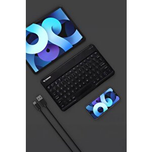 Torima Tmk-08 Siyah Kablosuz Bluetooth Klavye Mouse Seti
