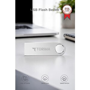 Torima Usb Flash Bellek 128gb Metal Usb 3.0 Yüksek Hızlı
