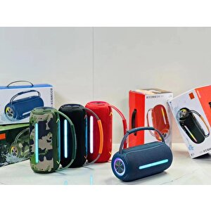 Torima Booms Box 360 Taşınabilir Rgb Ledli Bluetooth Hoparlör Usb-tf Mavi