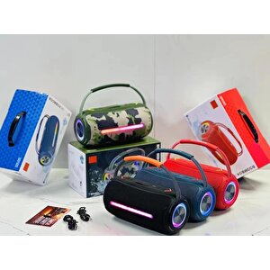 Torima Booms Box 360 Taşınabilir Rgb Ledli Bluetooth Hoparlör Usb-tf Mavi