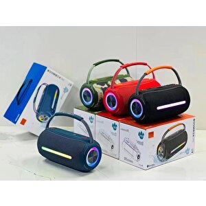 Torima Booms Box 360 Taşınabilir Rgb Ledli Bluetooth Hoparlör Usb-tf Mavi
