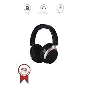 Torima Hd-30 Siyah Kulak Üstü Kablosuz 5.3 Anc Bluetooth Kulaklık