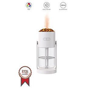 Torima Cl29 Humidifier Hava Nemlendirici 3d Alev Lav Simülasyon Buhar Makinesi