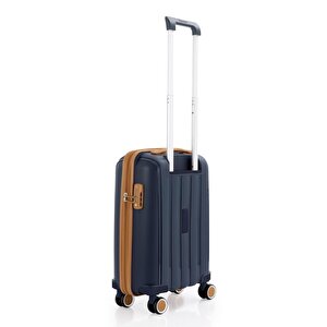 Mçs 3lü Set Kırılmaz Silikon Seyahat Valizi Bavulu V305 Laci Hardal