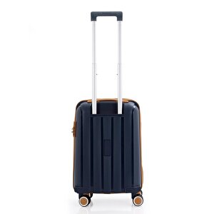 Mçs 3lü Set Kırılmaz Silikon Seyahat Valizi Bavulu V305 Laci Hardal