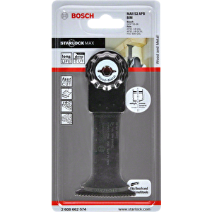 - Starlock Max - Maii 52 Apb - Bim Ahşap Ve Metal İçin Daldırmalı Testere Bıçağı 1'li