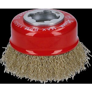 - X-lock - Clean Serisi Metal İçin Saçaklı Pirinç Tel Fırça 70*0,3 Mm