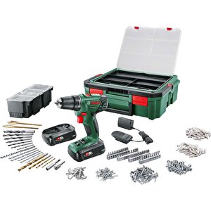 Psr 1800 Li-2 Akülü Delme-vidalama Makinesi+ Systembox + 241 Parça Set