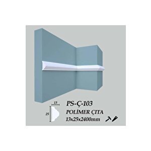 Boyanabilir Dekoratif Pvc Duvar Çıtası 2.5 Cm 1 Boy 240 Cm Duvar Süsleri Koridor Salon Çıta Tasarım