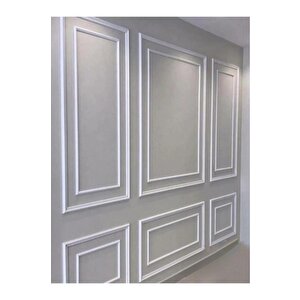 4 X 240 Cm 1 Boy Boyanabilir Dekoratif Pvc Duvar Çıtası Duvar Süsleri Koridor Salon Çıta Tasarım