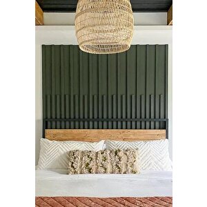 4x120cm 12 Adet Boyanabilir Beyaz Düz Duvar Çıtası Dekoratif Kes Kullan Tasarla Çıtası