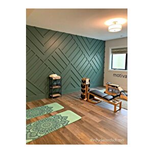 4x120cm 12 Adet Boyanabilir Beyaz Düz Duvar Çıtası Dekoratif Kes Kullan Tasarla Çıtası