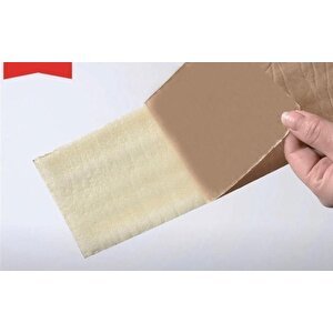 Kendinden Yapışkanlı Krem Düz Model Çıta Süpürgelik Tablo Tavan Parke Süpürgelik 8cmx110cm 1 Adet
