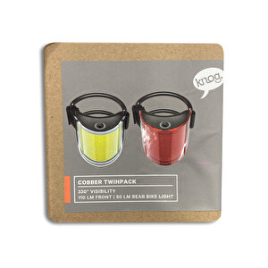 Knog Lil Cobber Twinpack 110lm Usb Ön+Arka Bisiklet Işık Seti