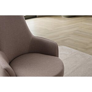 Edsy Home Rebull 3+1 Koltuk Takımı Kahverengi