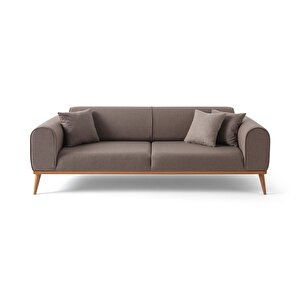 Edsy Home Rebull 3'lü Koltuk Kahverengi