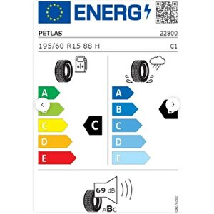 195/60 R15 Tl 88h Progreen Pt525 Yaz Lastiği (üretim Tarihi:2025)
