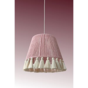 Arne'r Pembe Avize, Salon Avize, Yatak Odası Avize, Çocuk Odası Avize, Bohem Avize