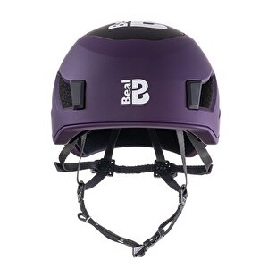 Beal Indy Bicolar Purple And Black Helmet