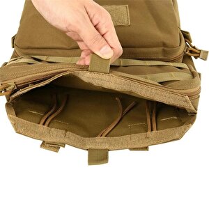 Taktikal Tk1003 Molle Suluk Yelek Eklenti Çantası Camo