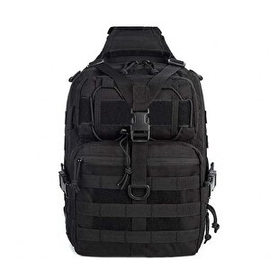 Taktikal Tk1002 Bodybag 20 Lt Çapraz Askılı Çanta Siyah