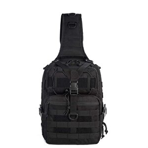 Taktikal Tk1002 Bodybag 20 Lt Çapraz Askılı Çanta Siyah