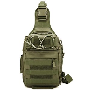 Taktikal Tk1001 Bodybag Çapraz Askılı Çanta Haki