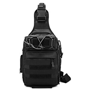 Taktikal Tk1001 Bodybag Çapraz Askılı Çanta Siyah
