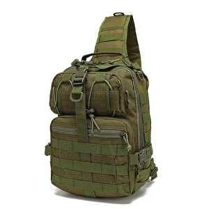 Taktikal Tk1002 Bodybag 20 Lt Çapraz Askılı Çanta Haki