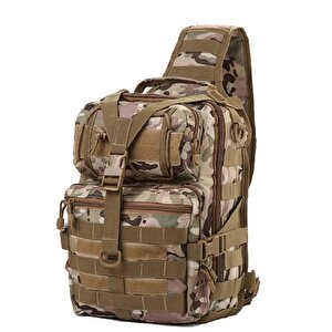 Taktikal Tk1002 Bodybag 20 Lt Çapraz Askılı Çanta Kamuflaj