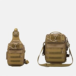 Taktikal Tk1001 Bodybag Çapraz Askılı Çanta Camo