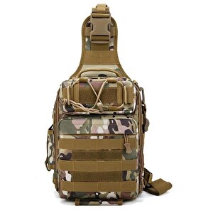 Taktikal Tk1001 Bodybag Çapraz Askılı Çanta Kamuflaj