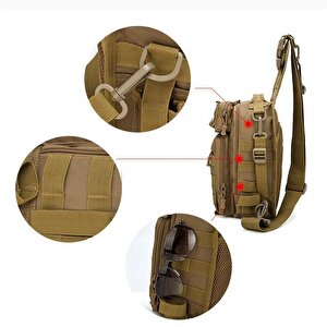 Taktikal Tk1001 Bodybag Çapraz Askılı Çanta Kamuflaj
