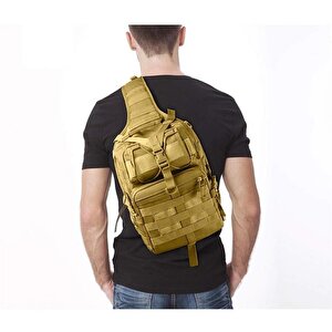 Taktikal Tk1002 Bodybag 20 Lt Çapraz Askılı Çanta Camo