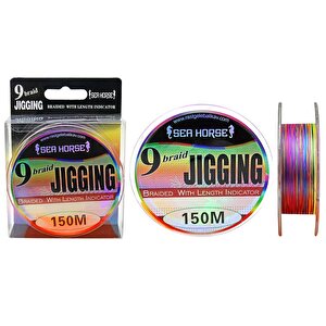 Jigging Pe 0,14 Mm 150mt 9x Multi Color