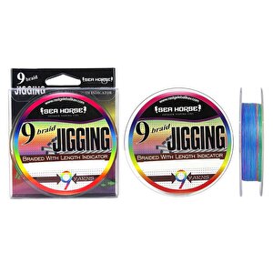 Jigging Pe 0,25 Mm 150mt 9x Multi Color