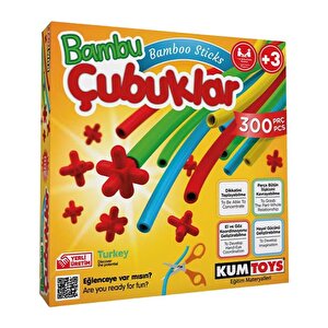 Kumtoys Bambu Çubukları 300 Parça Rd5462