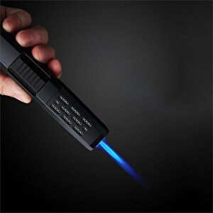 Parmida Pcm0436 Bütan Torch Pürmüz Puro Çakmağı Siyah