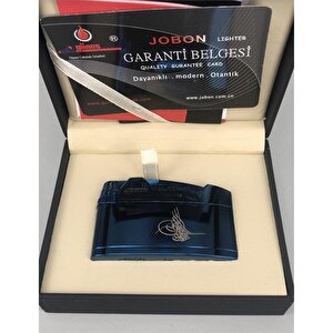 Jobon Tuğralı İbelo Tarz Çakmak Mavi
