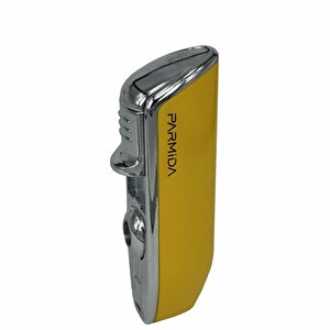 Parmida 3 Jet Torch Puro Çakmağı Sarı