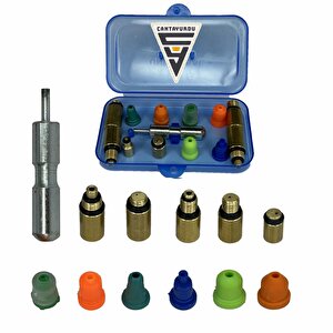 Dupont İbelo Carrier Dunhil Ronson Univeral Gaz Aparatı 12'li Set