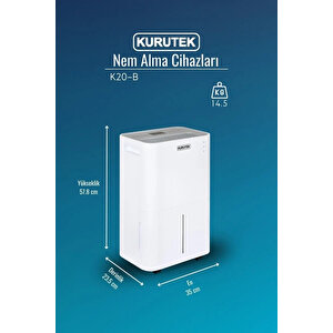 Kt20-b Nem Alma Ve Hava Temizleme Cihazı