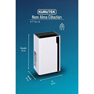 Kt16-a Ev Tipi Nem Alma & Hava Temizleme Cihazı