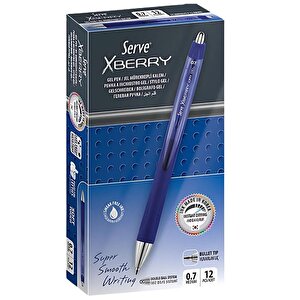 Xberry Dry Jel 07 Mm Koyu Mavi Renk 12li Set Kalem