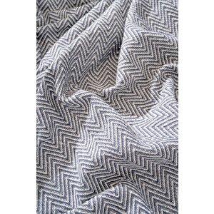 Liora Koltuk Örtüsü İndigo Pamuklu - Çok Amaçlı Örtü 180x230 Cm