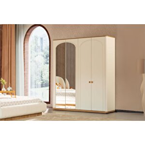 Cocostar 4 Kapılı Gardırop