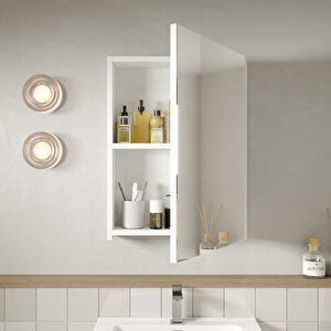 Banyo Dolabı, Ayna Ve Lavabo Seti, 55 Cm, Antrasit
