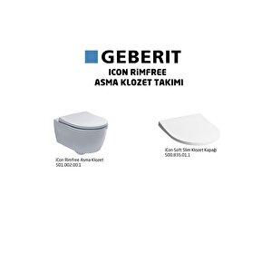 Icon Rimfree Asma Klozet Set 501.659.00.1