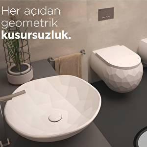 Pent Kanalsız Asma Klozet+ Soft Kapak