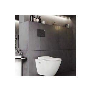 Tp329 Terra Kanalsız Asma Klozet,creavit Yavaş Kapak